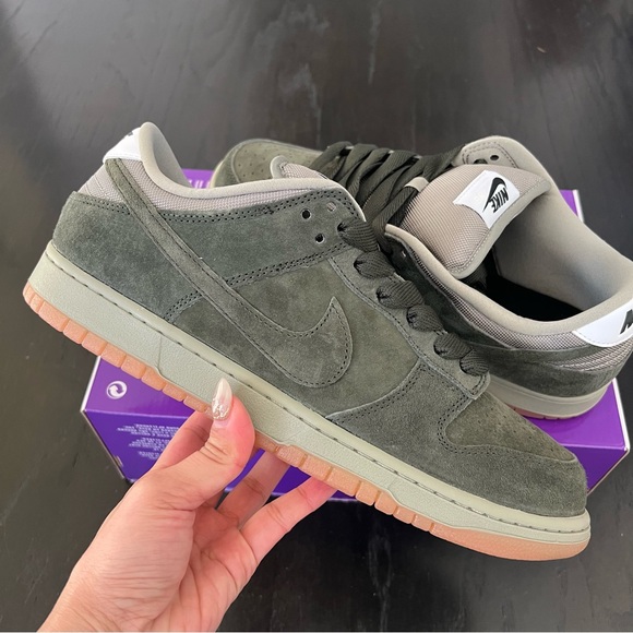 ✔️New✔️ NIKE Dunk Low SB Pro B 'Sequoia' - Picture 2 of 10